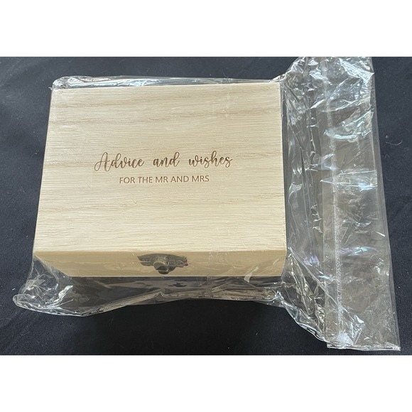 Advice And Wishes For The Mr Mrs - 50 Pcs Wildflower Cards Box - Picture 3 of 5